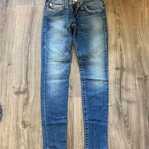 True Religion Women's Skinny Jeans - Blue